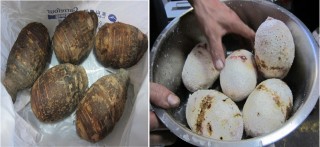 Taro-Peeling